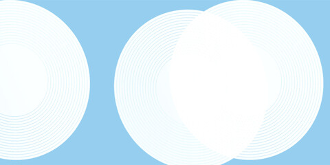 Abstract minimalist banner background, pastel colorful, blue and white art modern art