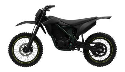 Light enduro motorcycle with slim profile and high front fender