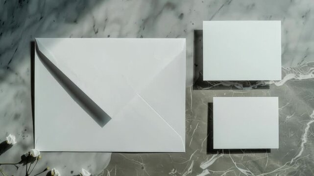 A piece of paper with a pen on top of it, great for office or school settings