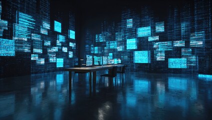 Futuristic digital workspace (1)