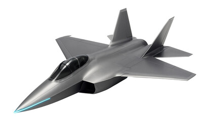Twin-seat multirole fighter with side-mounted air intakes and extended nose section
