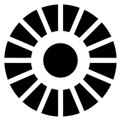 vector illustration of a circle