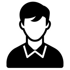 business man icon set