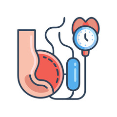 Medical illustration showcasing dialysis process with kidney and dialyzer
