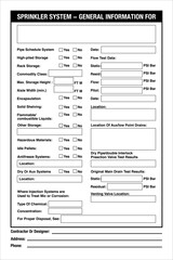 Sprinkler System General Info...