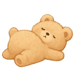 teddy bear isolated on white