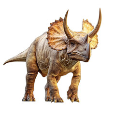 Obraz premium Powerful Triceratops Dinosaur