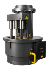 Submerged arc furnace with a covered electrode system and a slag-resistant lining for ferroalloy production in a metallurgical factory