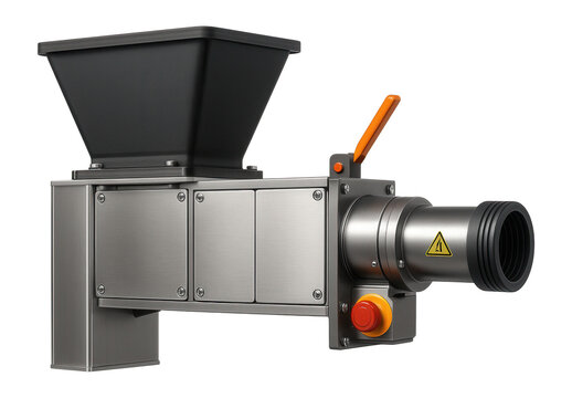 Continuous-feed briquetting press with a modular design for scalable operations in a large-scale sawdust processing facility