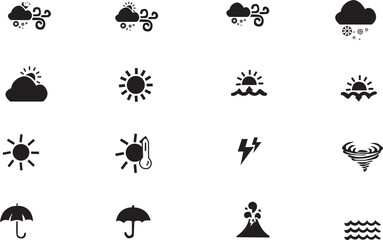 set of icons