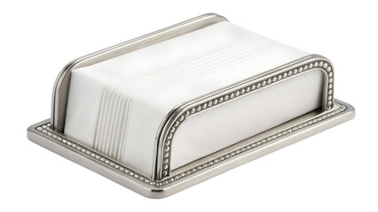 napkin holder with isolated background