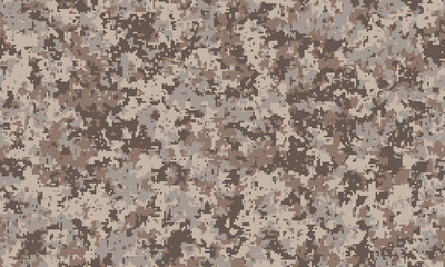 Abstract desert camouflage pattern.  Perfect for backgrounds, textures, or militarythemed designs.  Subtle earth tones create a versatile and visually appealing digital print.