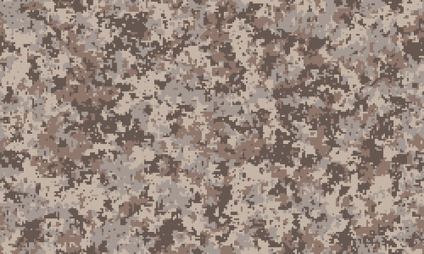 Abstract desert camouflage pattern.  Perfect for backgrounds, textures, or militarythemed designs.  Subtle earth tones create a versatile and visually appealing digital print.