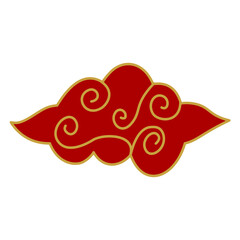 Chinese Batik Cloud Motif