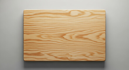 Naklejka premium Close-up View of a Beautiful Wooden Board for a Natural, Rustic Concept