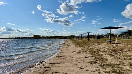 beach and sea
