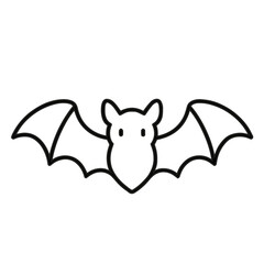 bat halloween cute hand drawing