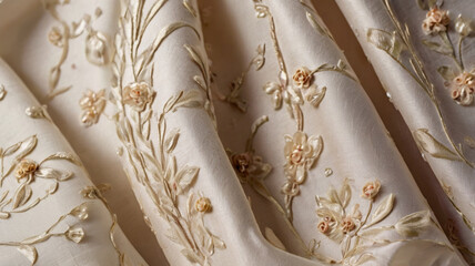 Elegant Cream Fabric