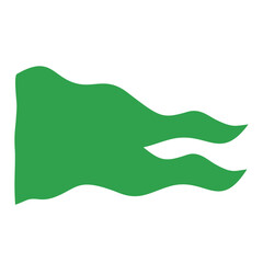 The Triangular Flag Waving