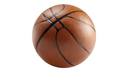 Basketball, close-up, isolated