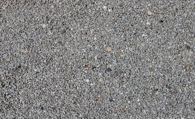 texture of gravel stones on ground background
