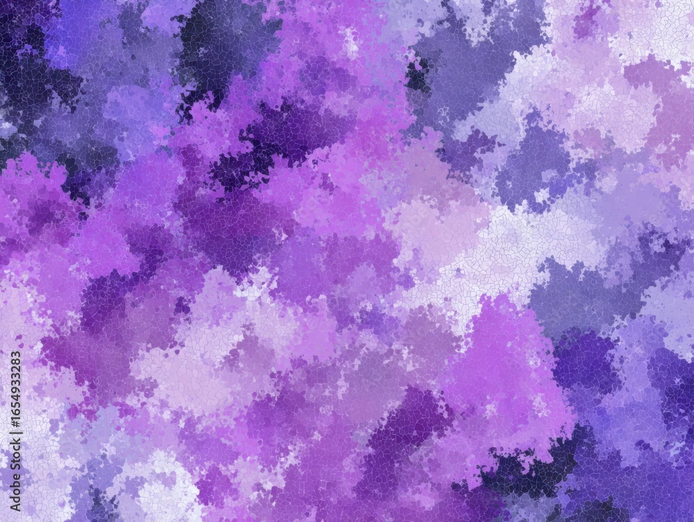 Poster abstract purple and lavender mosaic background texture design with geometric shapes and patterns art