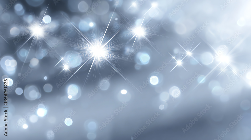 Poster a beautiful abstract background featuring shimmering lights that create a magical atmosphere, perfec