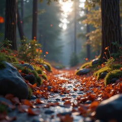 Ultra realistic 3D render, hyper-detailed textures, photorealism, cinematic lighting, 8K UHD, depth...
