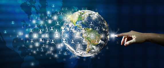 Digital transformation for use Ai technology and growth business development globally 