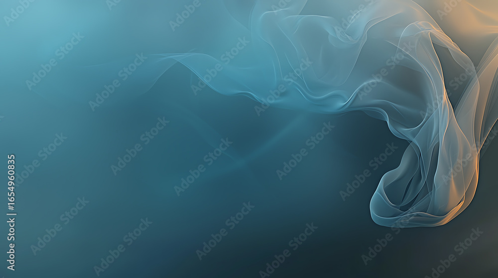 Aufkleber abstract smoke patterns create a serene and calming atmosphere, perfect for backgrounds and creative