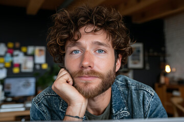 man talking on the phone