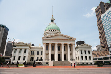 The Old Courthouse in Downtown St. Louis, Missouri