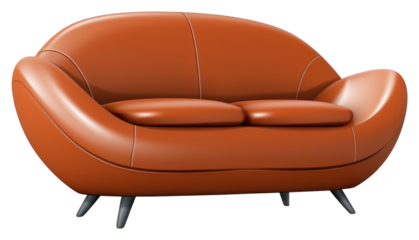 PNG Furniture armchair leather brown.