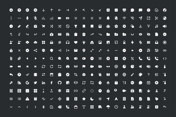 Vector art illustration of a seamless grid of steel dots, forming a technology-themed pattern with a square digital texture, and a black alphabet and numbers set