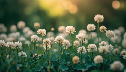 Flower background, Generative AI