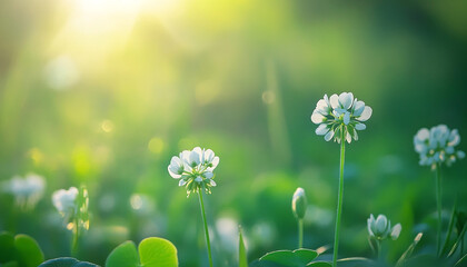 Flower background, Generative AI