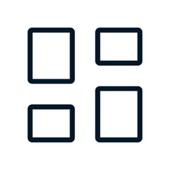 Collaborate icon, Vector logo sign, Illustration, shape, design, UX UI icon, editable eps