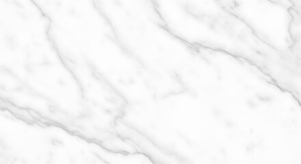 Elegant White Marble Texture with Natural Grey Veins Isolated on White Background for Luxurious Surface Design Projects