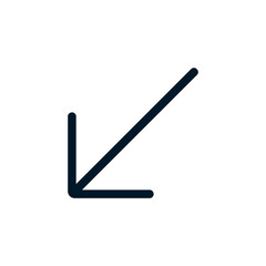 South west icon, Vector logo sign, Illustration, shape, design, UX UI icon, editable eps