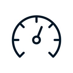 Speed icon, Vector logo sign, Illustration, shape, design, UX UI icon, editable eps