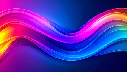 visual representation of music with abstract sound waves