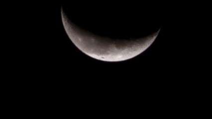 Naklejka premium moon in the sky