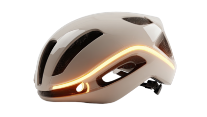 Bicycle helmet, light-strip,  modern design