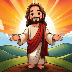 Cartoon Jesus