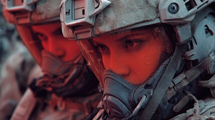 Genetically engineered soldiers begin to dream.
