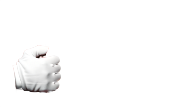 White gloved hand thumbs up gesture isolated on a transparent background image