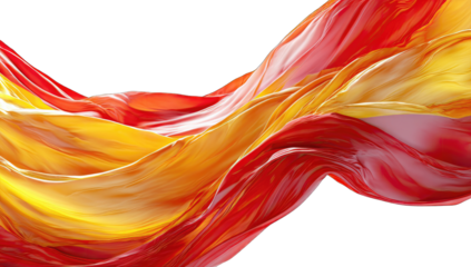 Abstract flowing fabric in vibrant colors (1)