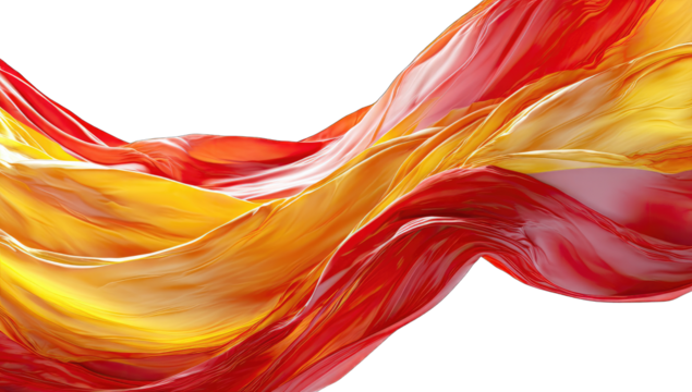 Abstract flowing fabric in vibrant colors (1)