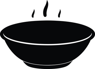 evaporating dish silhouette vector art illustration