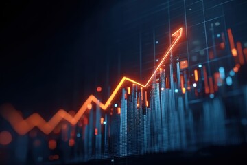 Financial Growth: Upward Trend Analysis